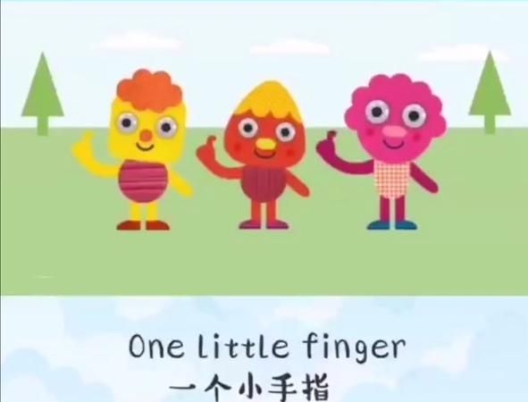 one little finger儿歌伴奏
,one little finger儿歌歌词中文意思图3