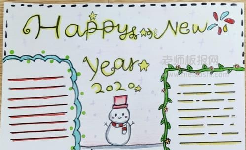 happynewyear手抄报内容虎年
,虎年团圆饭英语小报怎么做图2