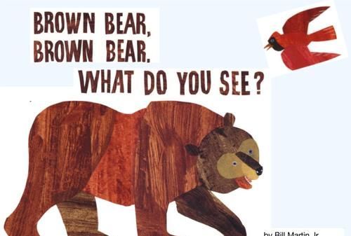 brown bear 儿歌原版
,brown bear brown bear what do you see的轻音乐图2