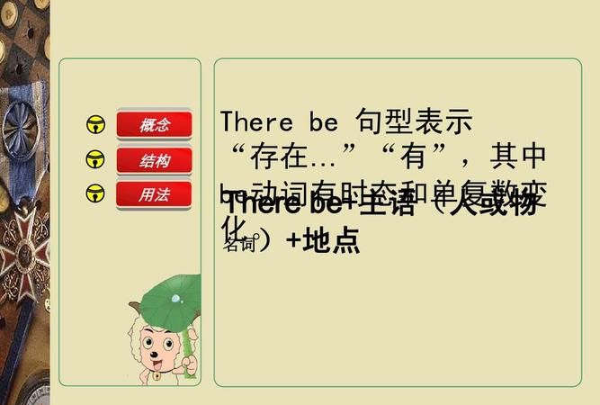 be of 句型
,here be 句型什么意思图3