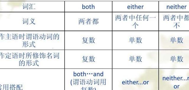 either of后跟单数还是复数
,Either of **和 neither of **是单数还是复数图3