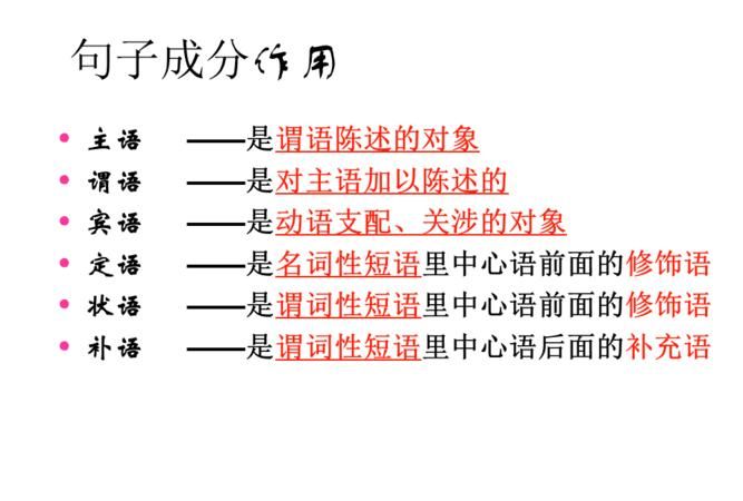 中文中名词做哪些句法成分
,名词在句子中充当什么成分并举例图1