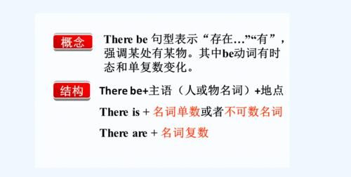 there be句型中的谓语是什么
,there be 句型的主语是谁图3