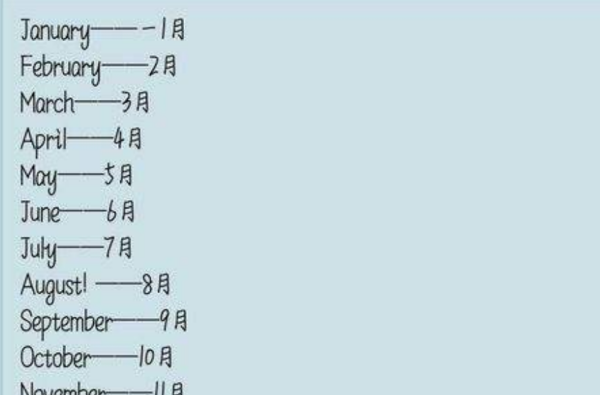 到2数字的英文
,一到十二的英文怎么写单词图1