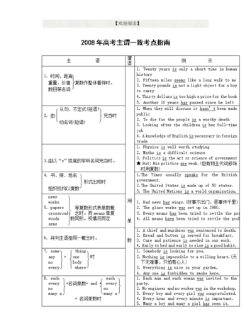 主谓一致特殊考点
,主谓一致视频讲解图3