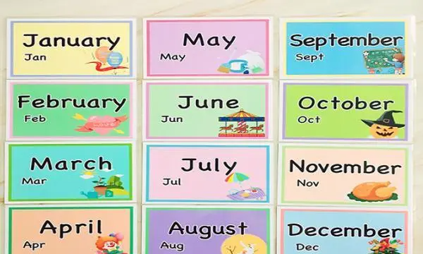 一年十二个月的英文单词怎么写
,一年有十二个月份用英语怎么说图1