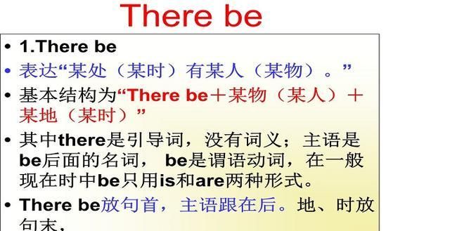 therebe动词有哪些形式
,there be句型的正在进行时形式图1