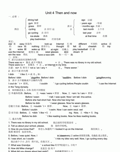 六年级英语需要掌握的知识点
,六年级下册英语必考知识点人教版图3