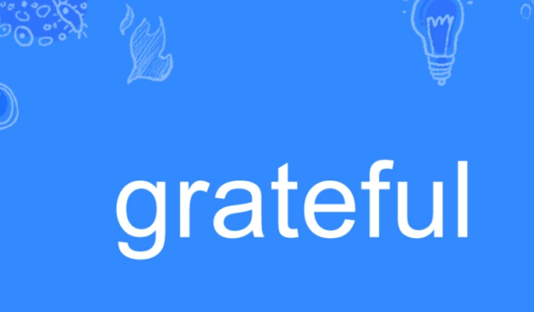 be gratitude to 还是for
,gratitude的形容词是哪个图2