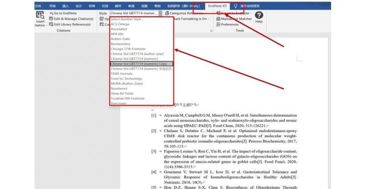 endnotex9没有GB774怎么办
,endnote怎么导出国标参考文献图14