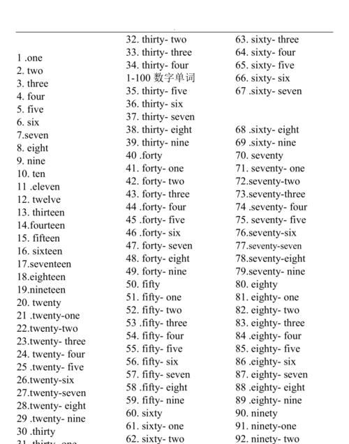 41到49的英文单词怎么写
,我问4到50的英语怎么写图1
