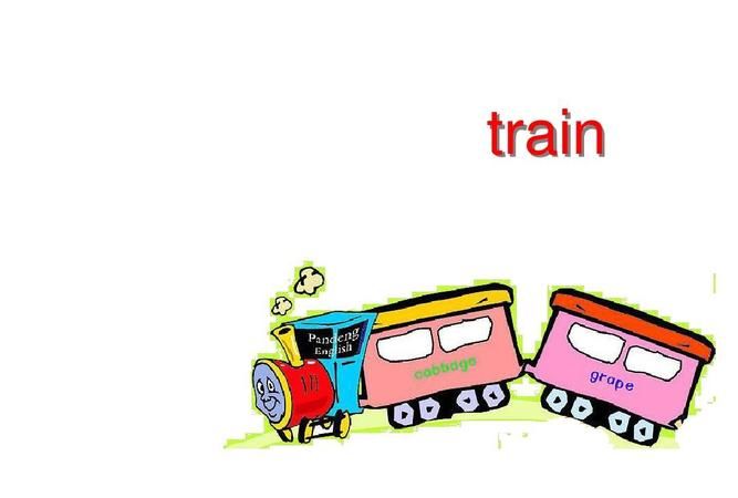 train英文怎么念
,火车英语train发音图2