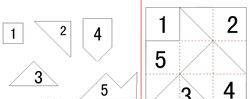 五巧板拼图大全
,利用五巧板,你还能通过怎样的拼图验证勾股定理图5
