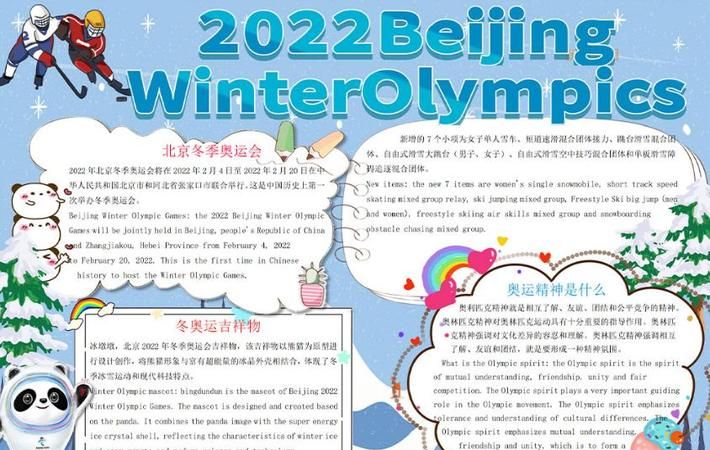 冬奥会最新英文报道
,北京冬奥会的英文是什么图2
