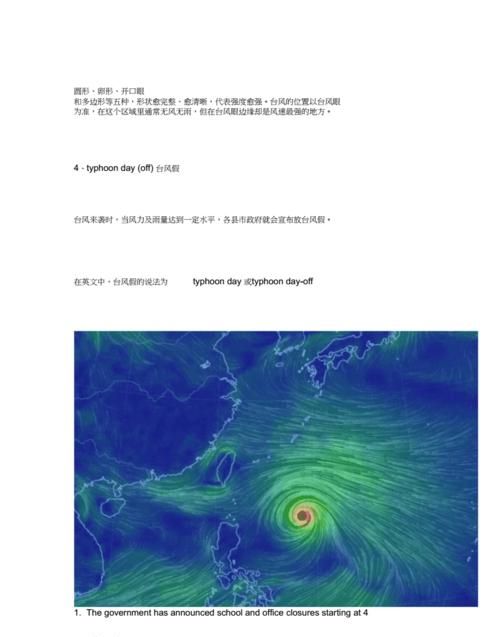 台风影响英语
,因为台风一些船只在大海沉没了英文图1