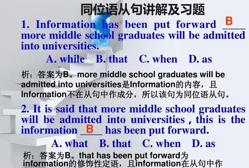 同位语从句如何判断
,怎么判断一个句子是同位语从句图2