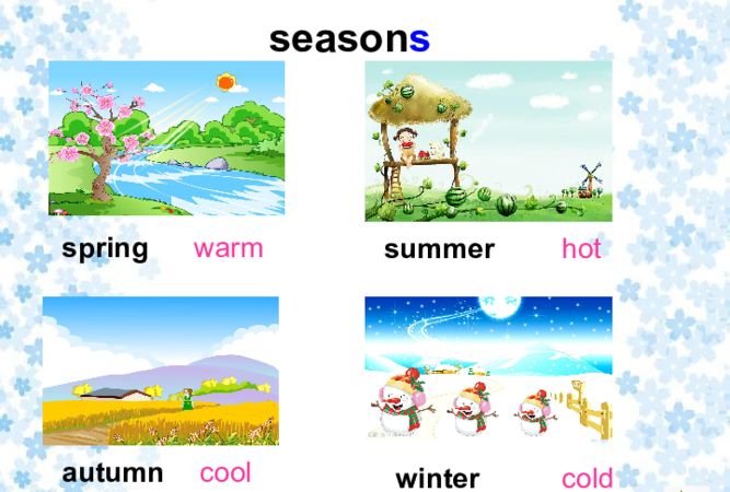 seasons英文儿歌
,适合五年级学生唱的英文歌图3