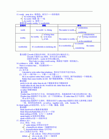 大学需要掌握的英语语法知识
,大学英语四级语法副词知识点图3