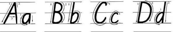 三年级字母卡片简单漂亮
,英语字母卡片怎么做的简单又好看图13