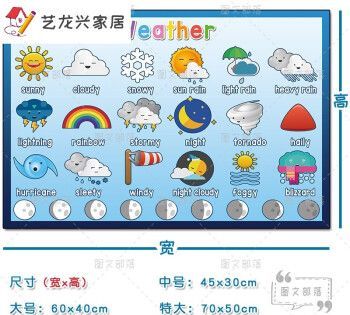 形容天气多变的英语单词
,表示各种天气的几种英文单词有哪些图2