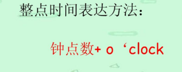 英语时间表达方式大汇总
,英语中时间的表示方法有哪些图3