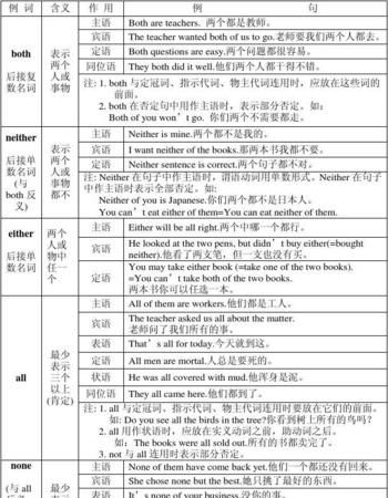 不定代词用法总结
,什么是不定代词以及不定代词的用法图3