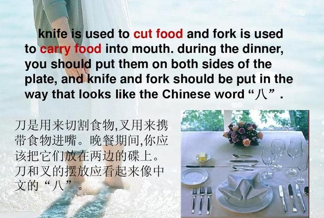 中国餐桌礼仪英文短句
,餐桌礼仪英语短语怎么写图1