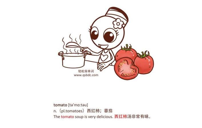 tomato的意思
,番茄英语的读音图3