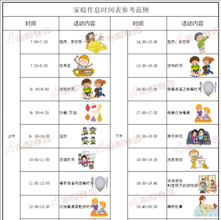 优秀的家庭作息时间表
,初中学霸的作息时间表(周末)图11