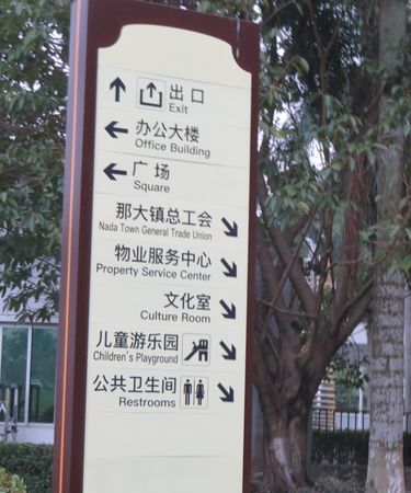公园里中英文标识
,在公园里的标志英语图1