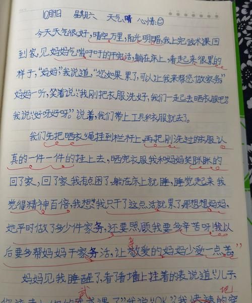 日记250字有连续性动词运用对比的手法吗