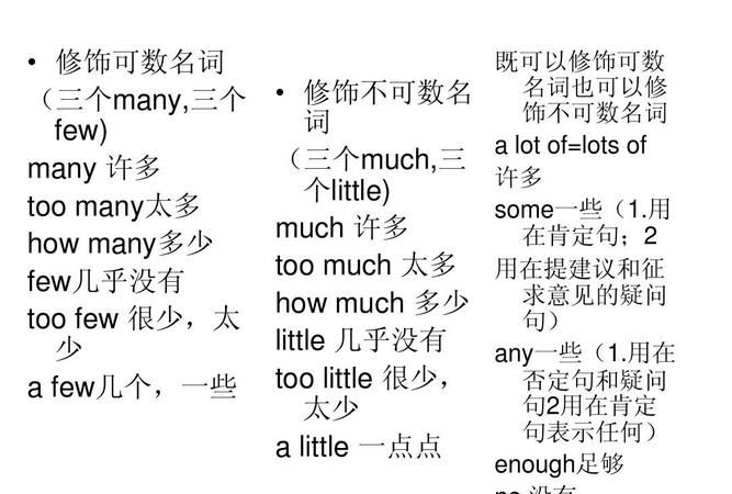 可数名词前一定要加限定词吗