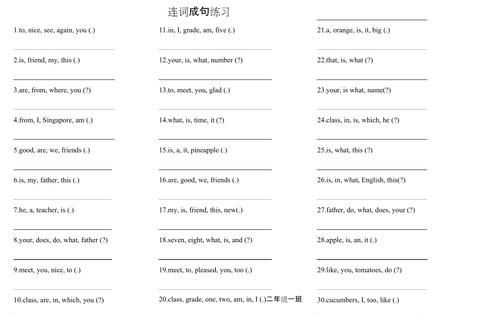 英语中主要有哪些连接词形式